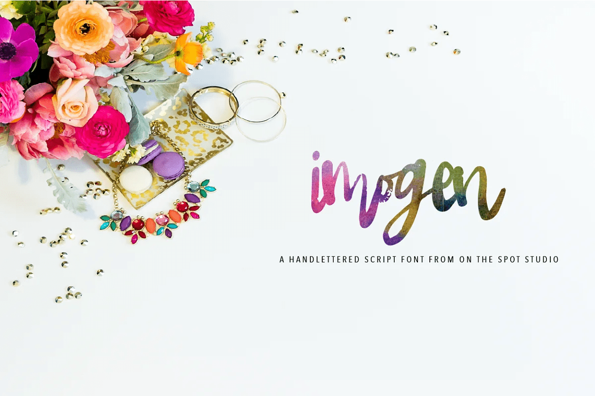 Imogen Font Family Poster