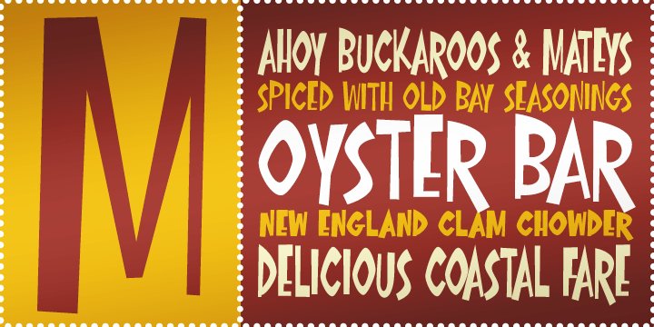 Oyster Bar Font Family Poster