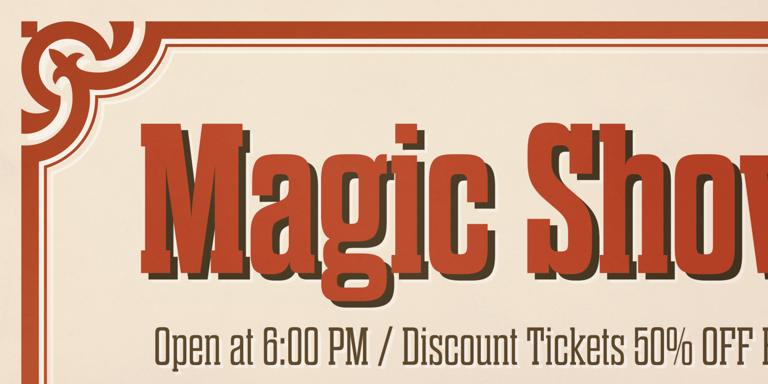 Dharma Slab C Font Poster #4