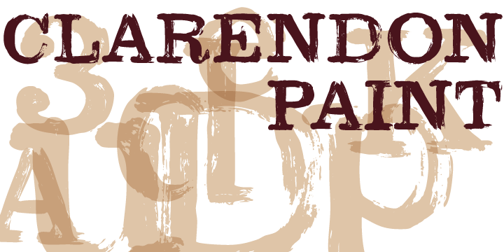 Clarendon Paint Poster