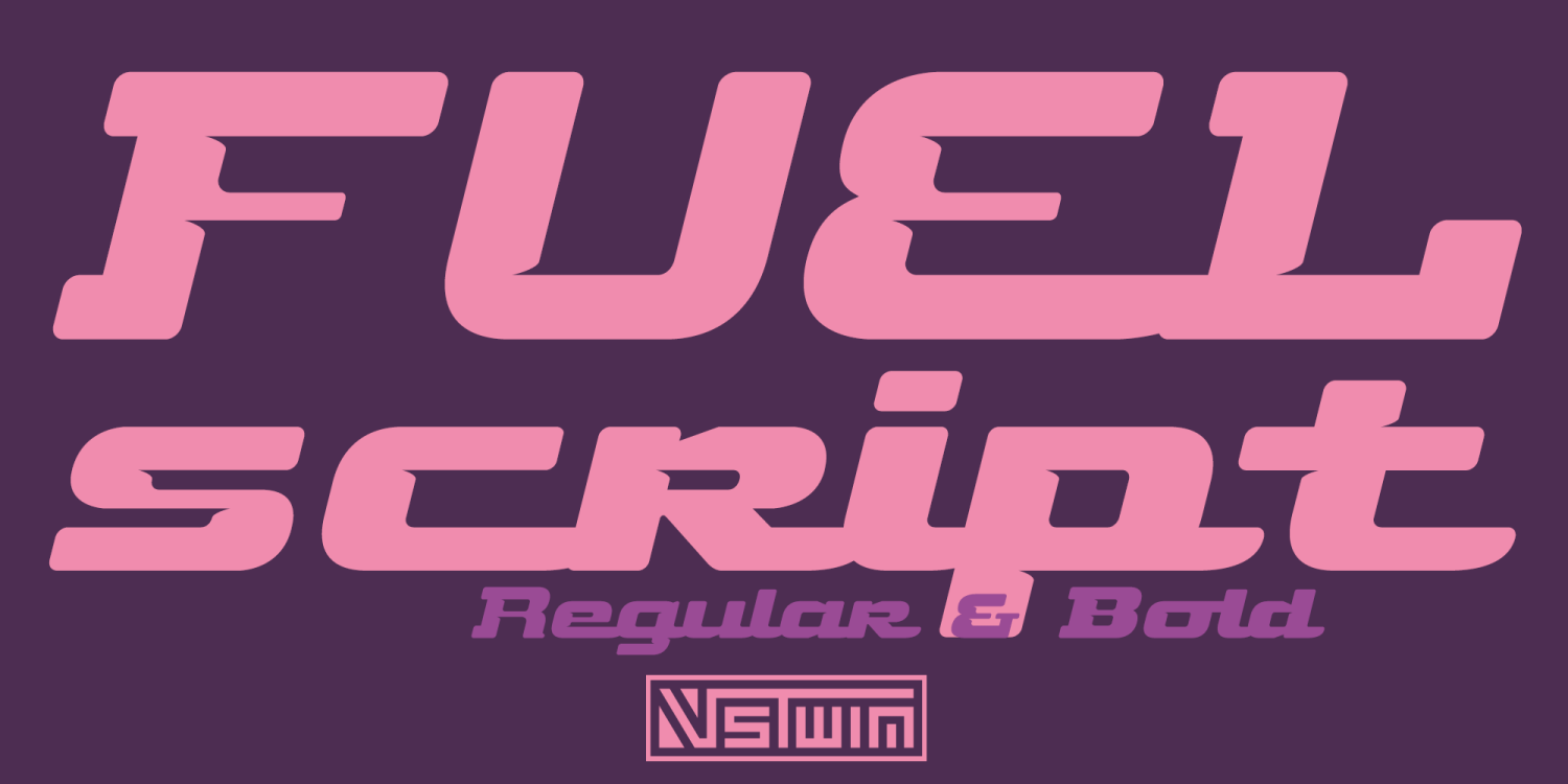 Fuel Script Font Family Poster