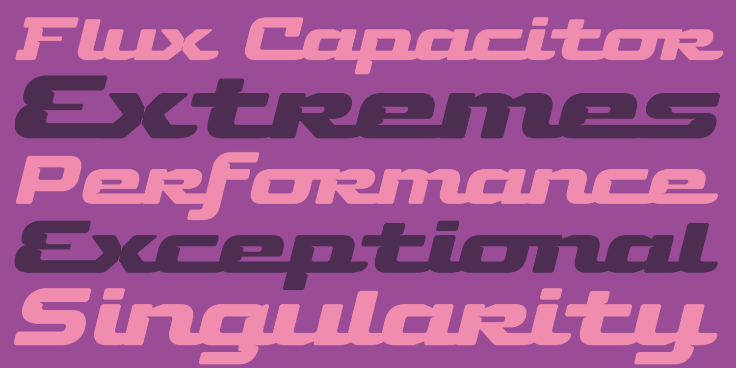 Fuel Script Font Poster #1
