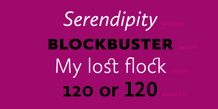 Calluna Sans Font Poster #1