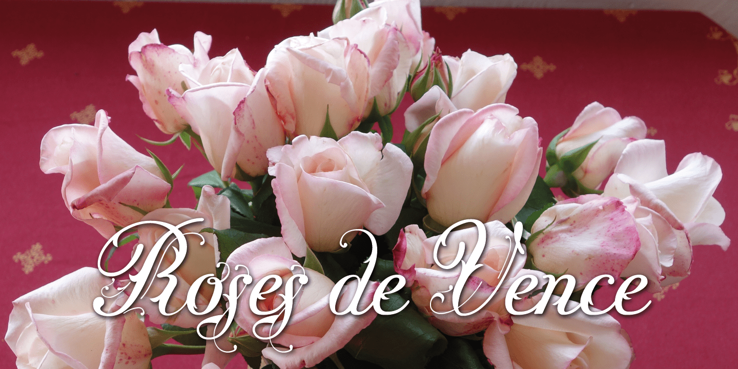 Fleurie Font Poster #1