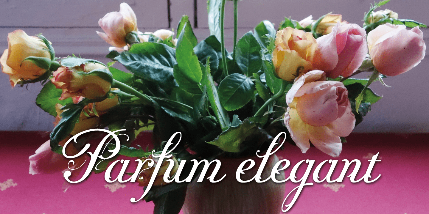 Fleurie Font Poster #1