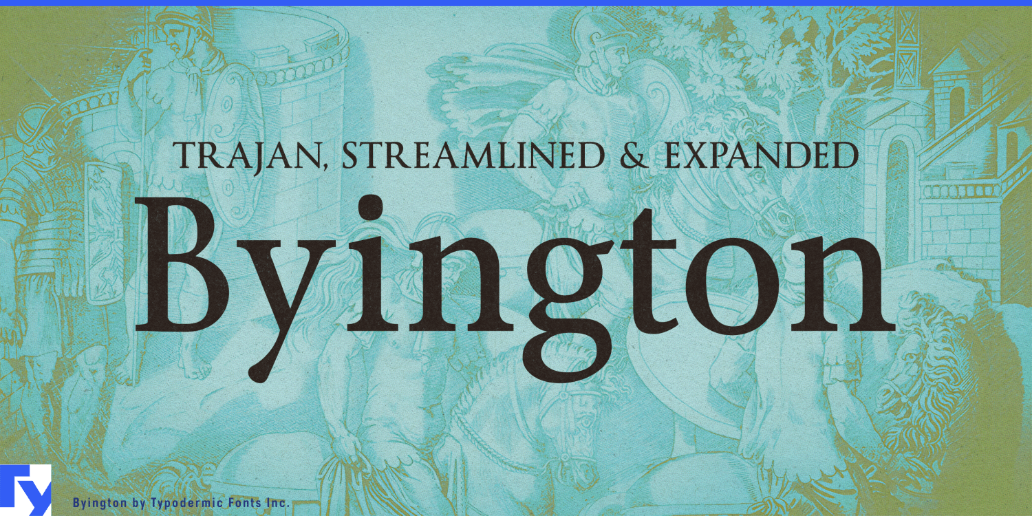 Byington Font Poster #1