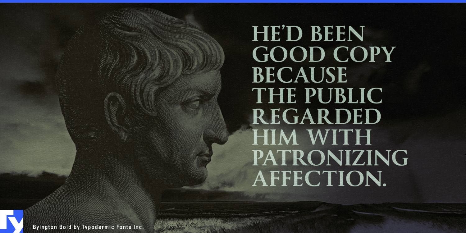 Byington Font Poster #1