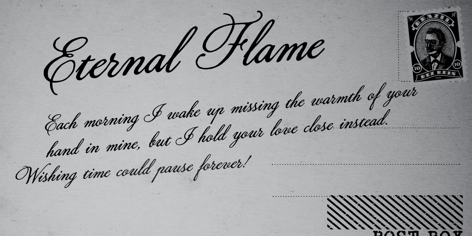 Lily Wang Font Poster #9