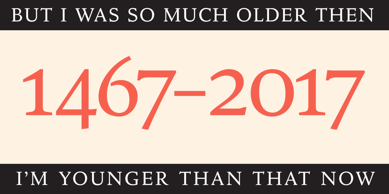 Goodchild Font Poster #1