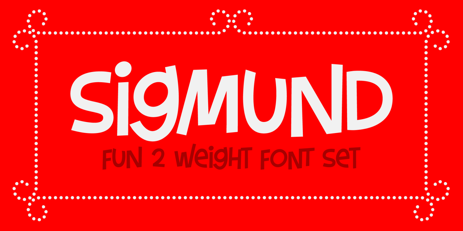 Sigmund Font Poster #1