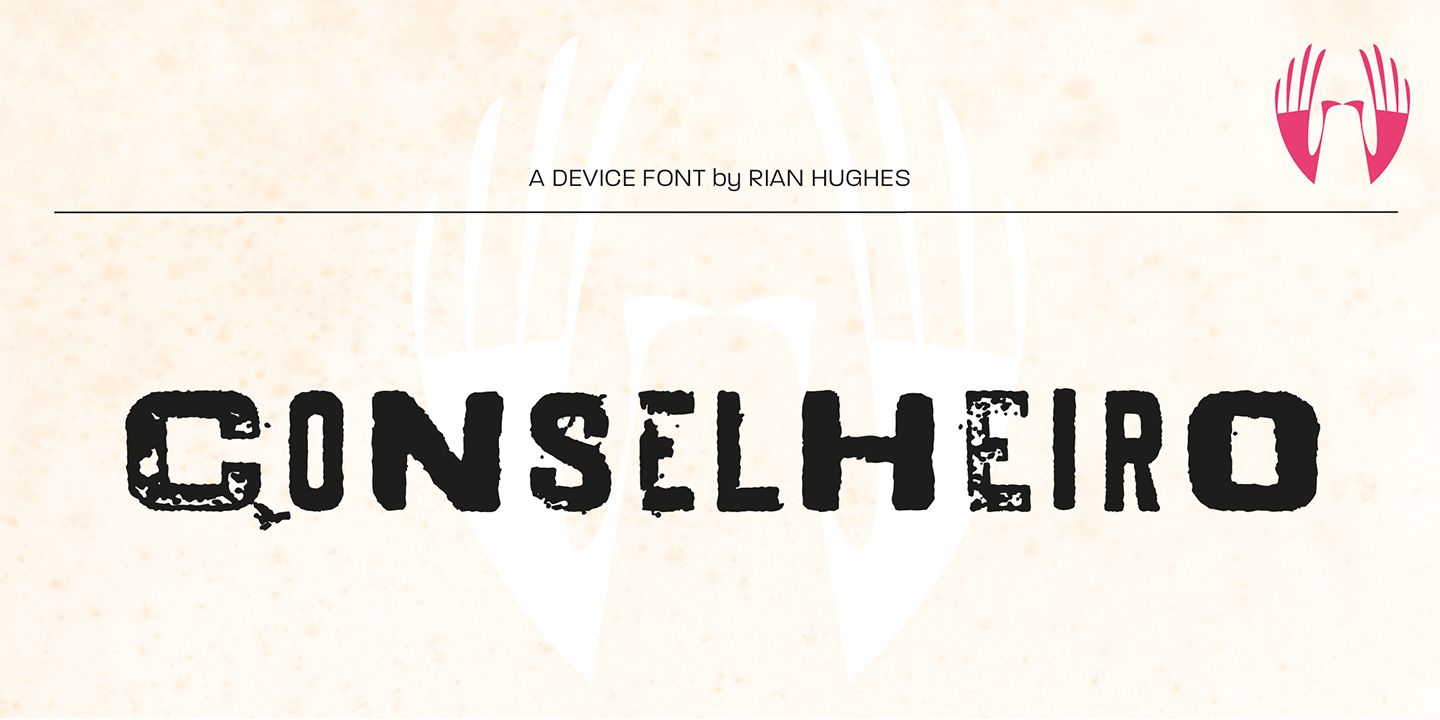 Conselheiro Font Poster