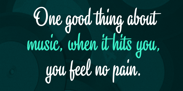 Alina Font Poster #1