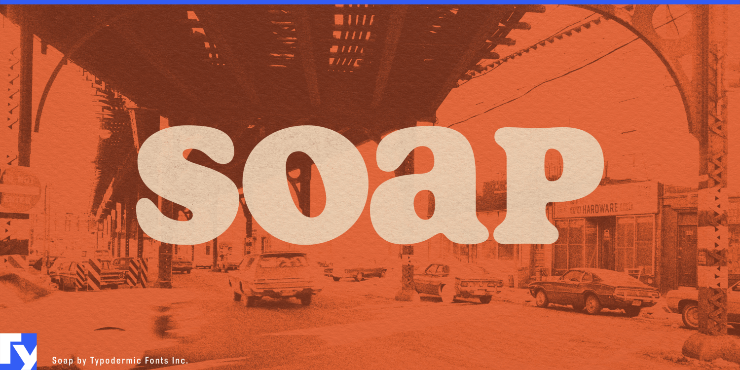 Soap Font Poster #1