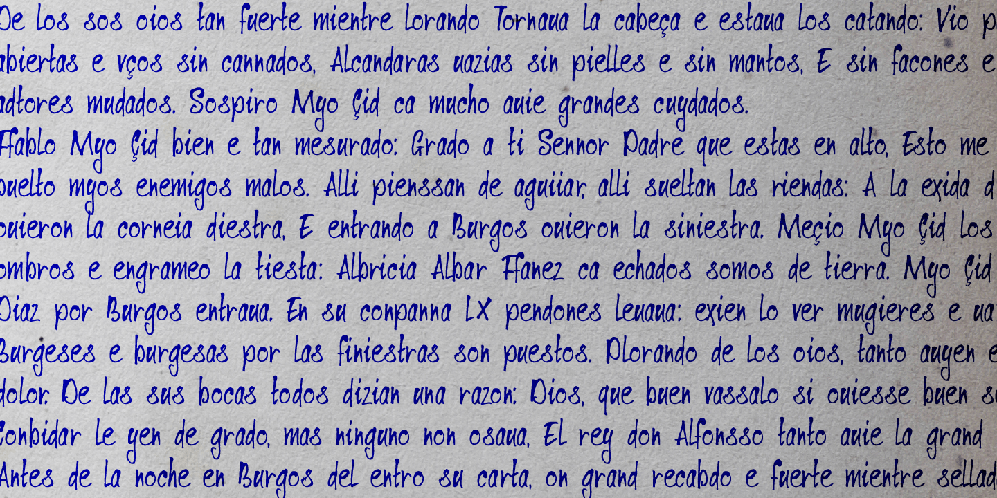 Ventana Font Poster #2