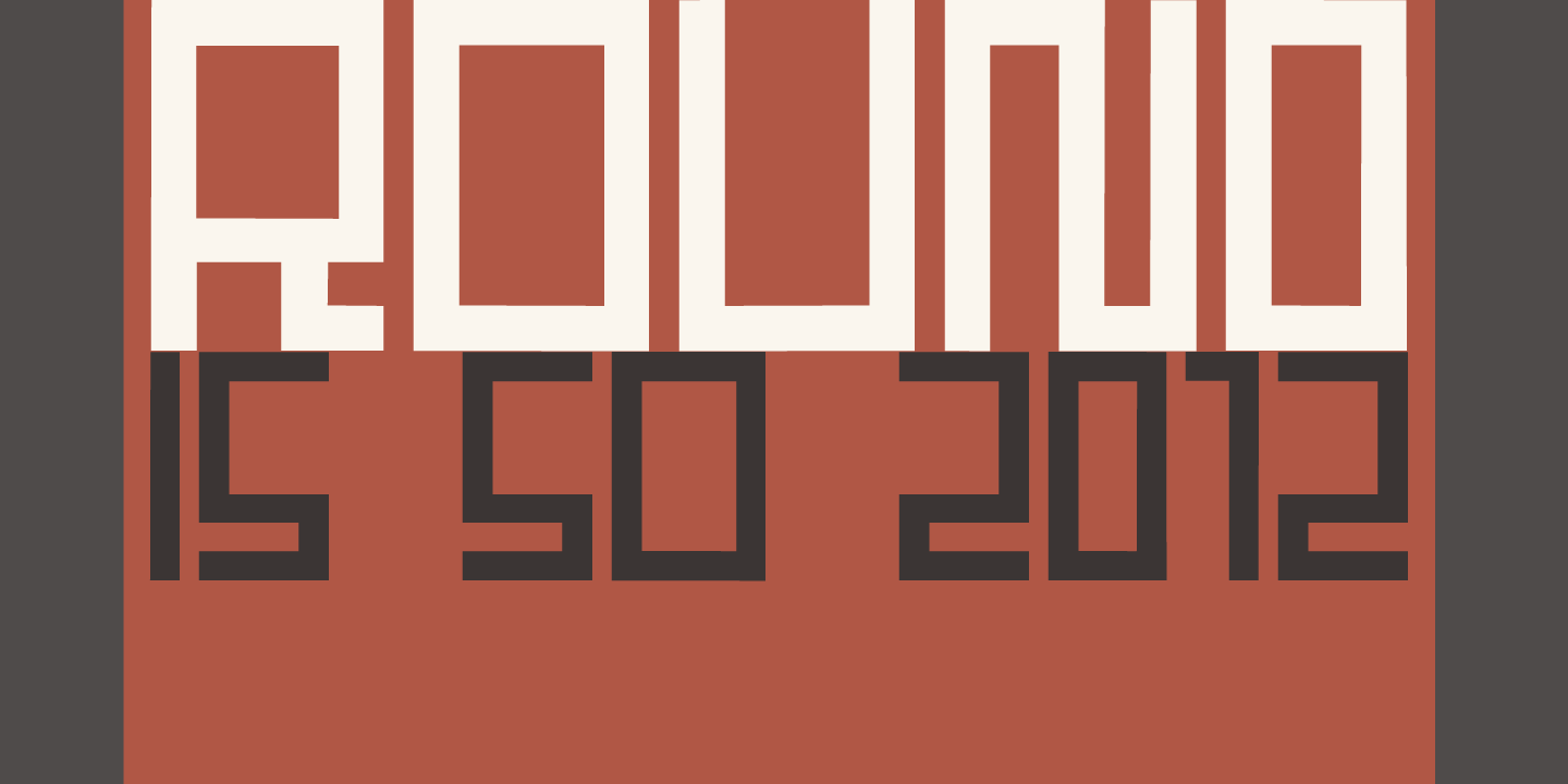 Cubissimo Font Poster #3