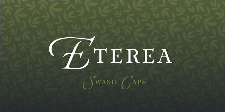 Eterea Font Poster #1