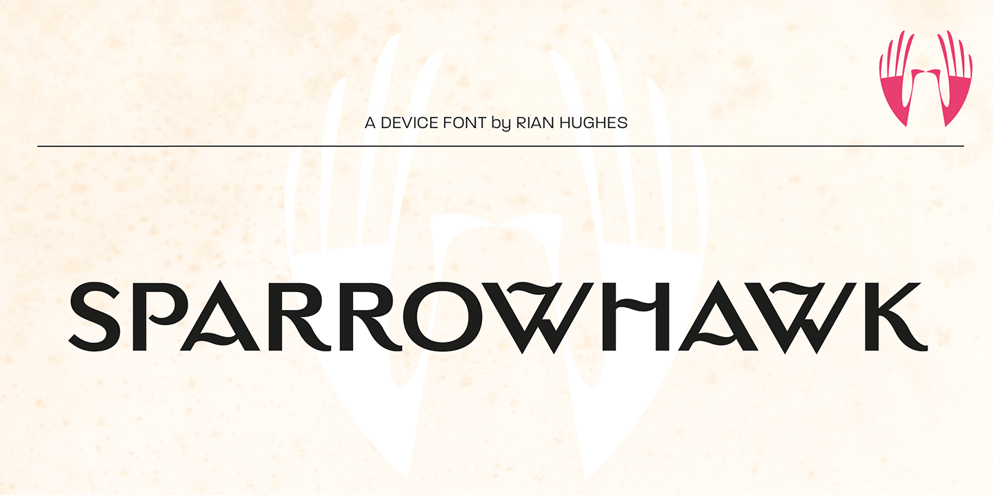Sparrowhawk Font Poster #1