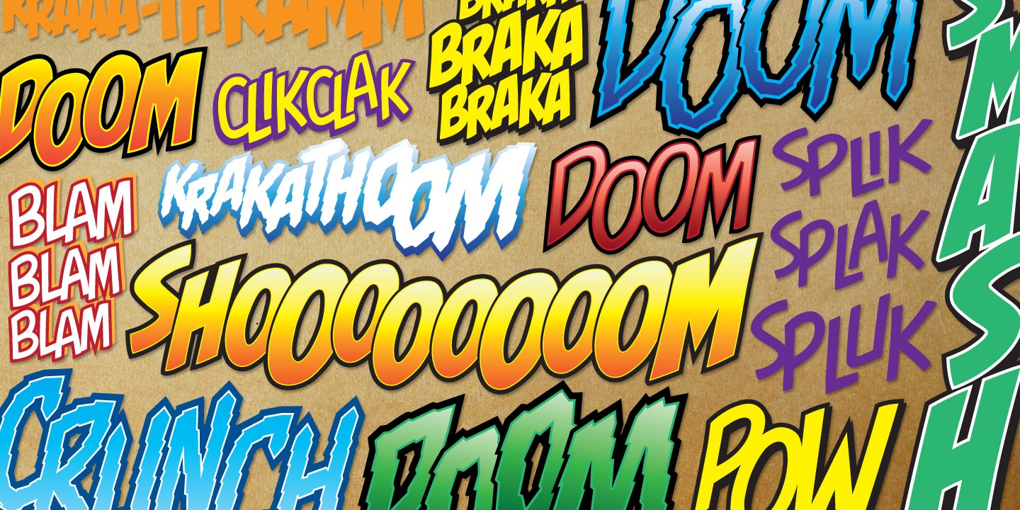 Fight to the Finish BB Font Poster #1