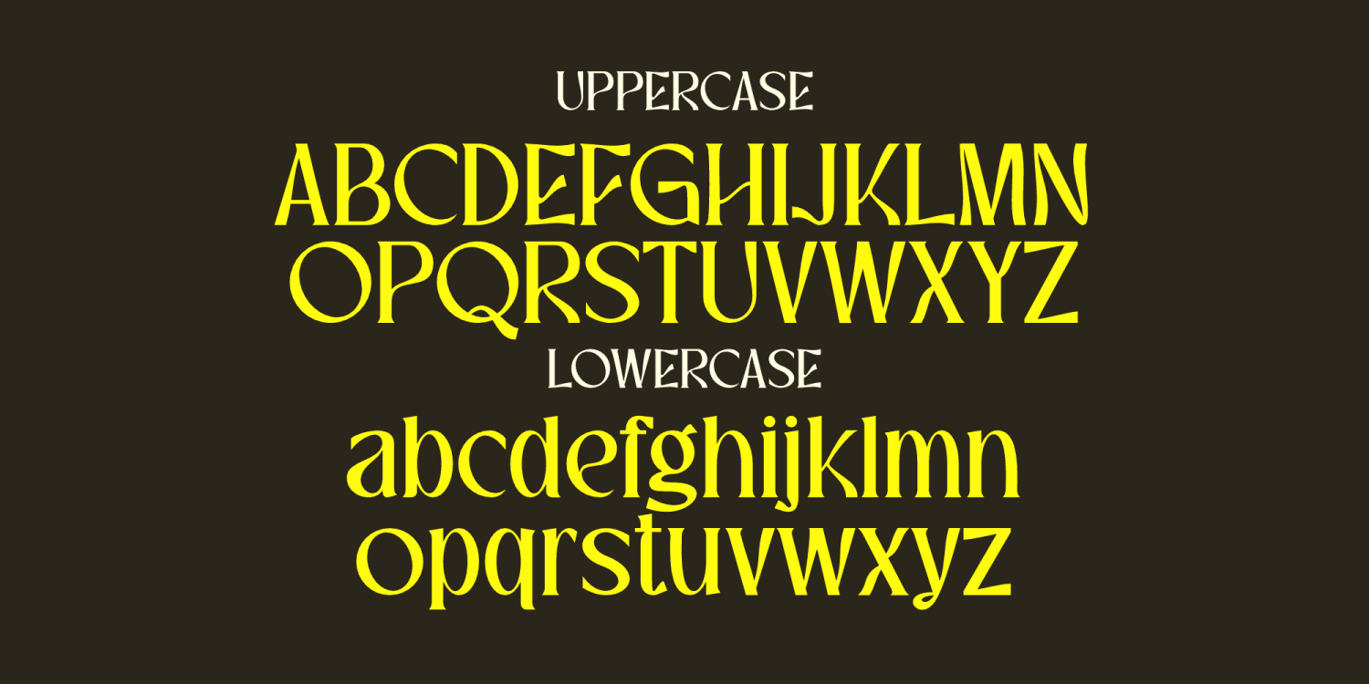 Golse Font Poster #1