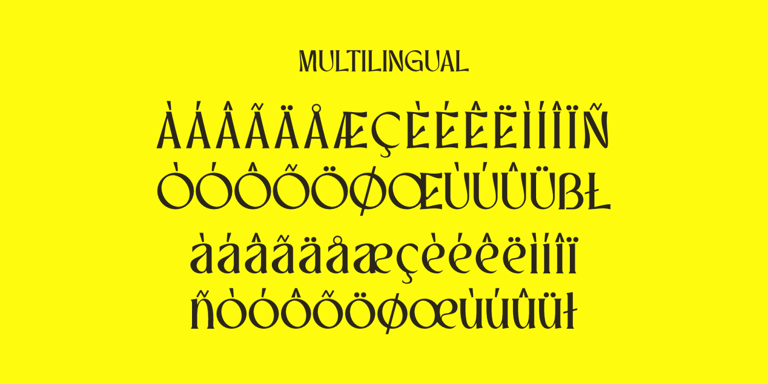 Golse Font Poster #1