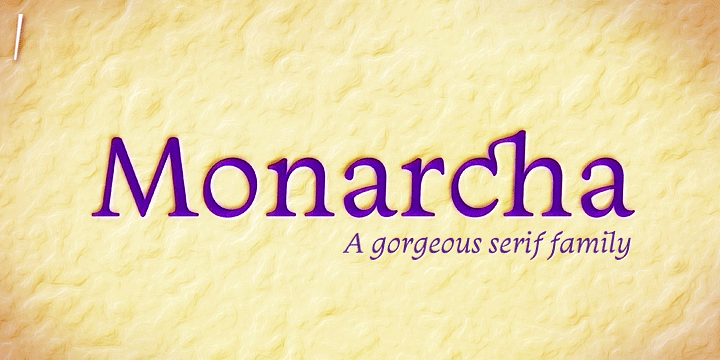 Monarcha Font Poster #1