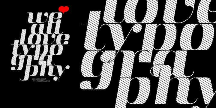 Aston Font Poster #1