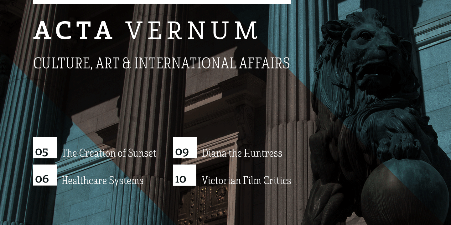 Quatie Font Poster #1