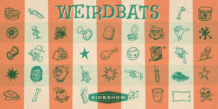 Weirdbats Font Poster #1