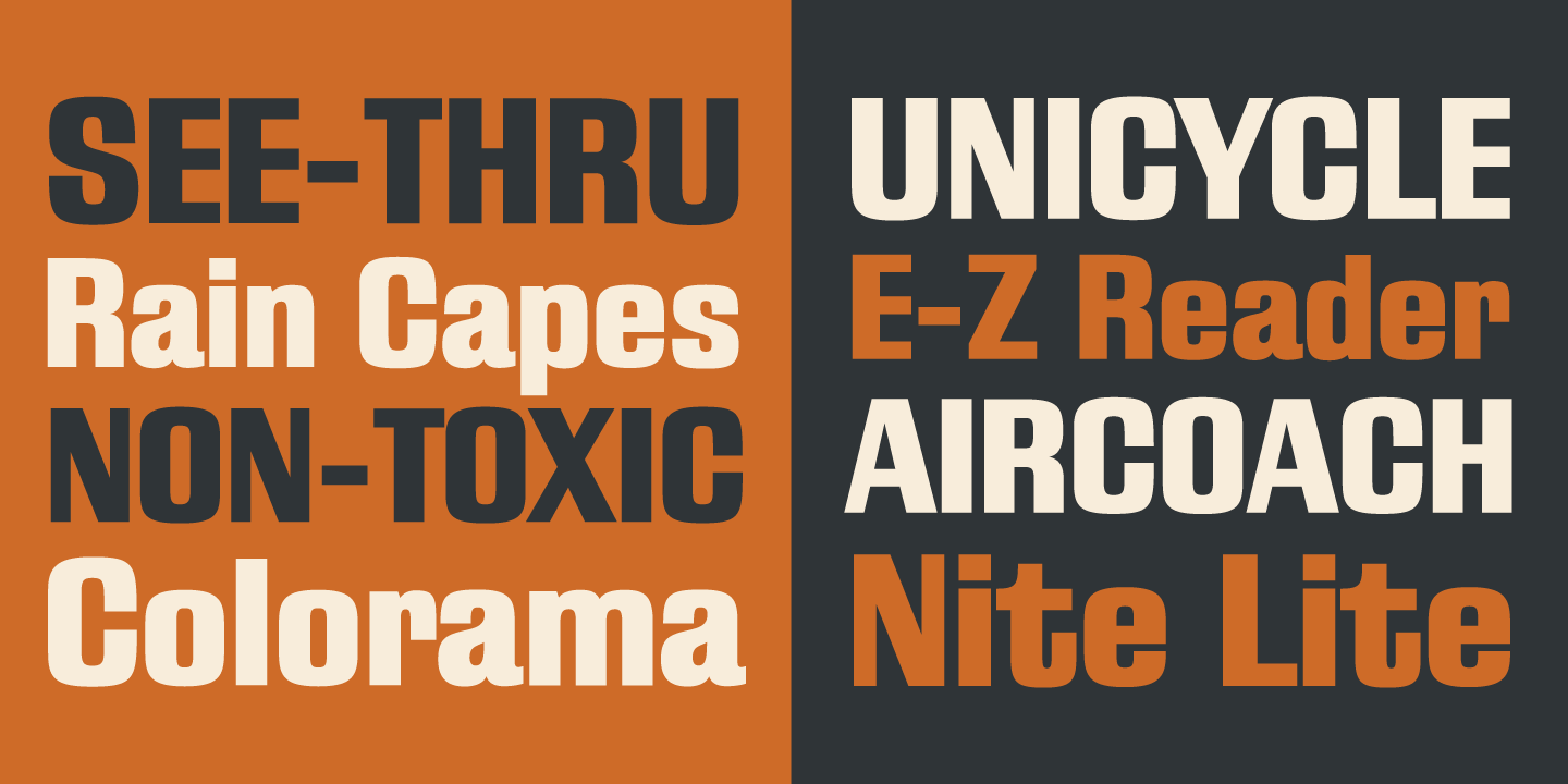 Filmotype Mansfield Font Poster #3