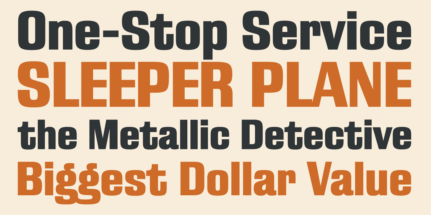 Filmotype Mansfield Font Poster #4