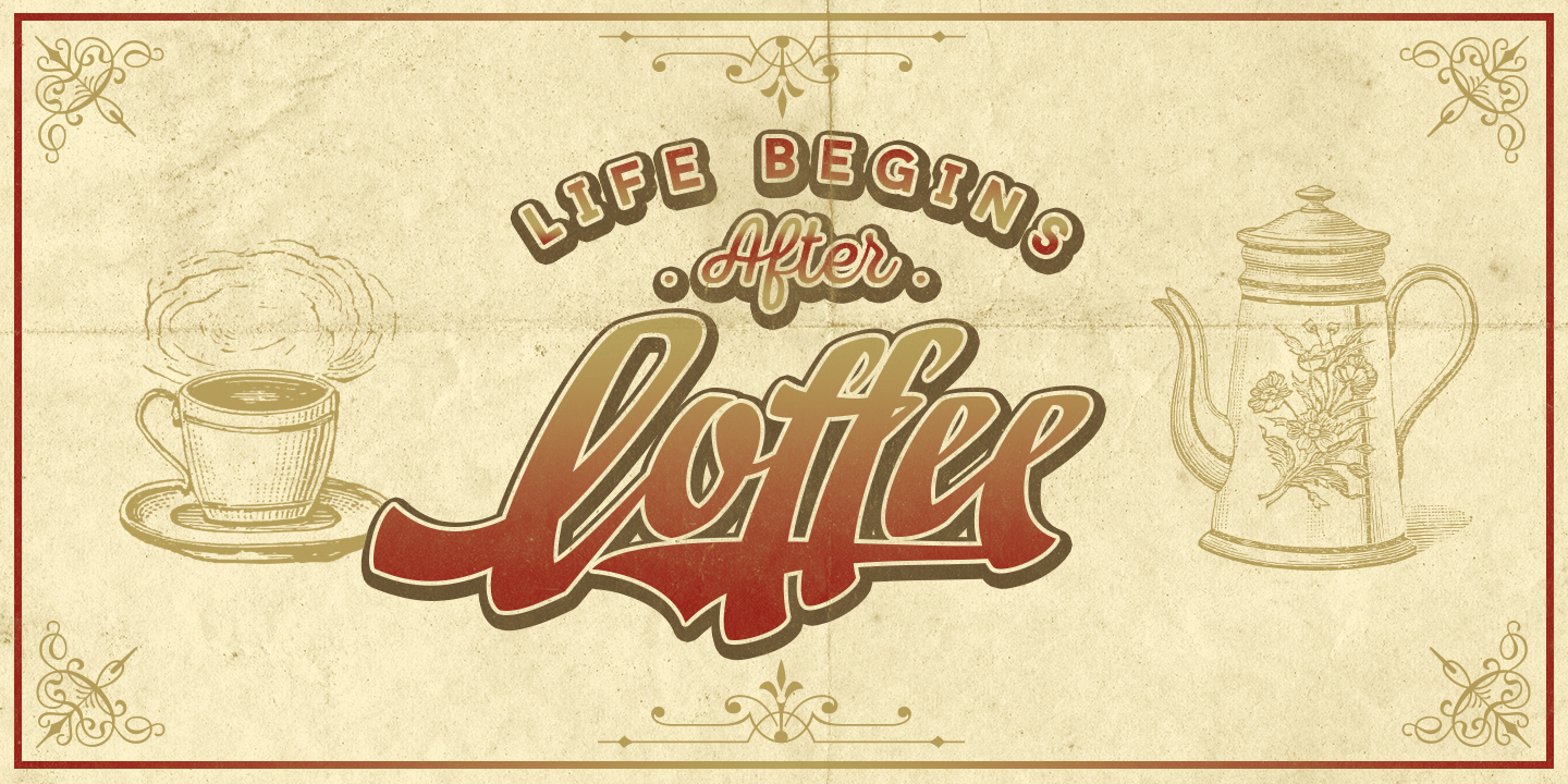 Doedel Font Poster #1