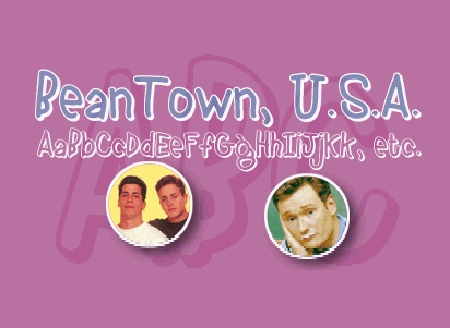 Beantown Font Poster #1