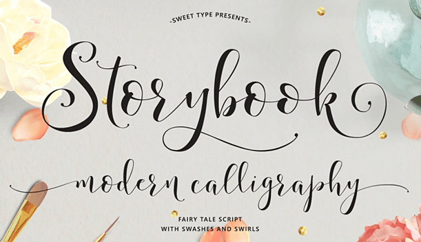Storybook Font Poster #1