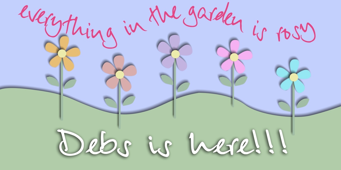 Debs Font Poster #1