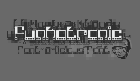 Funkotronic Font Poster #1