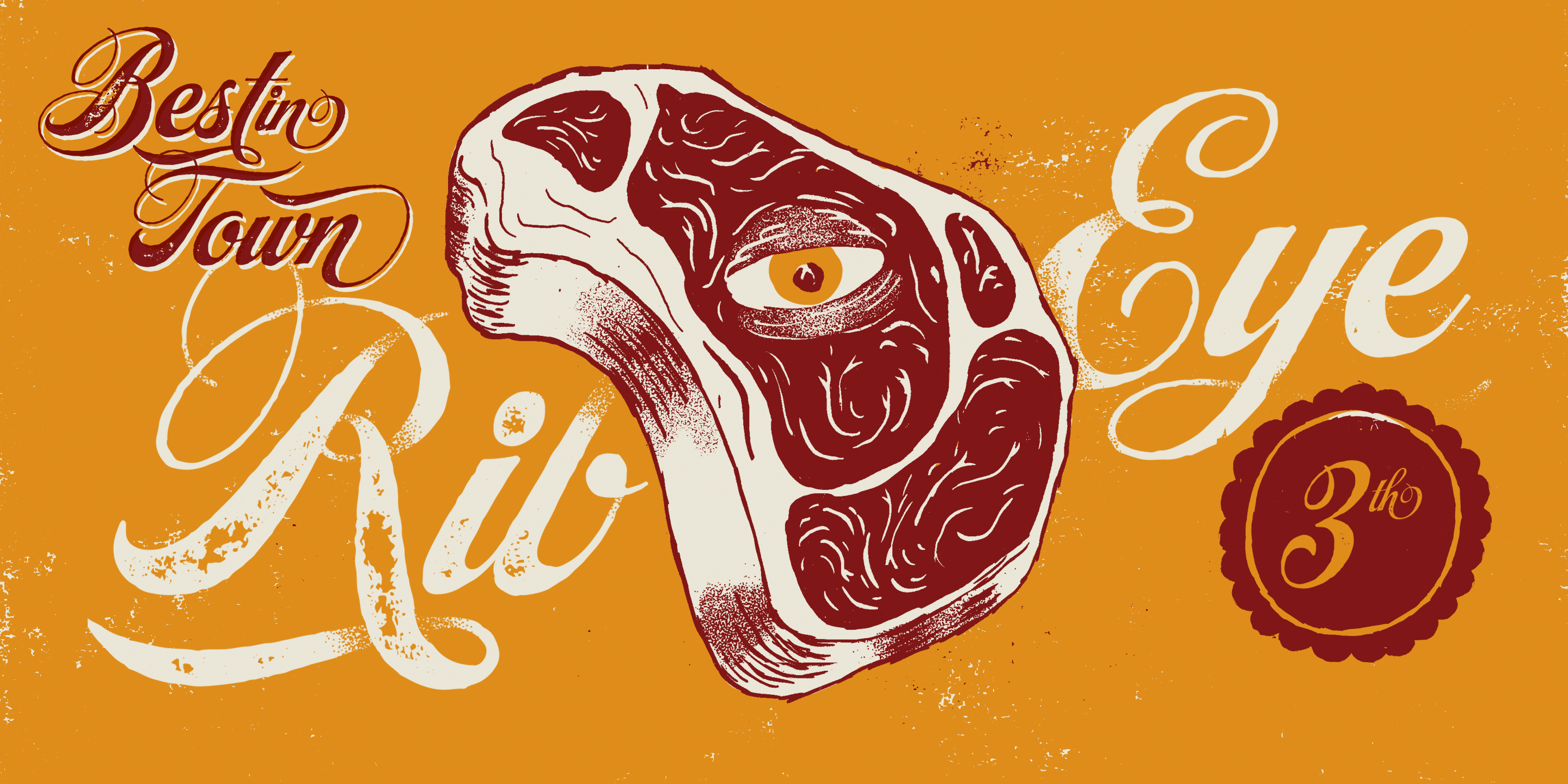 Steak Font Poster #1
