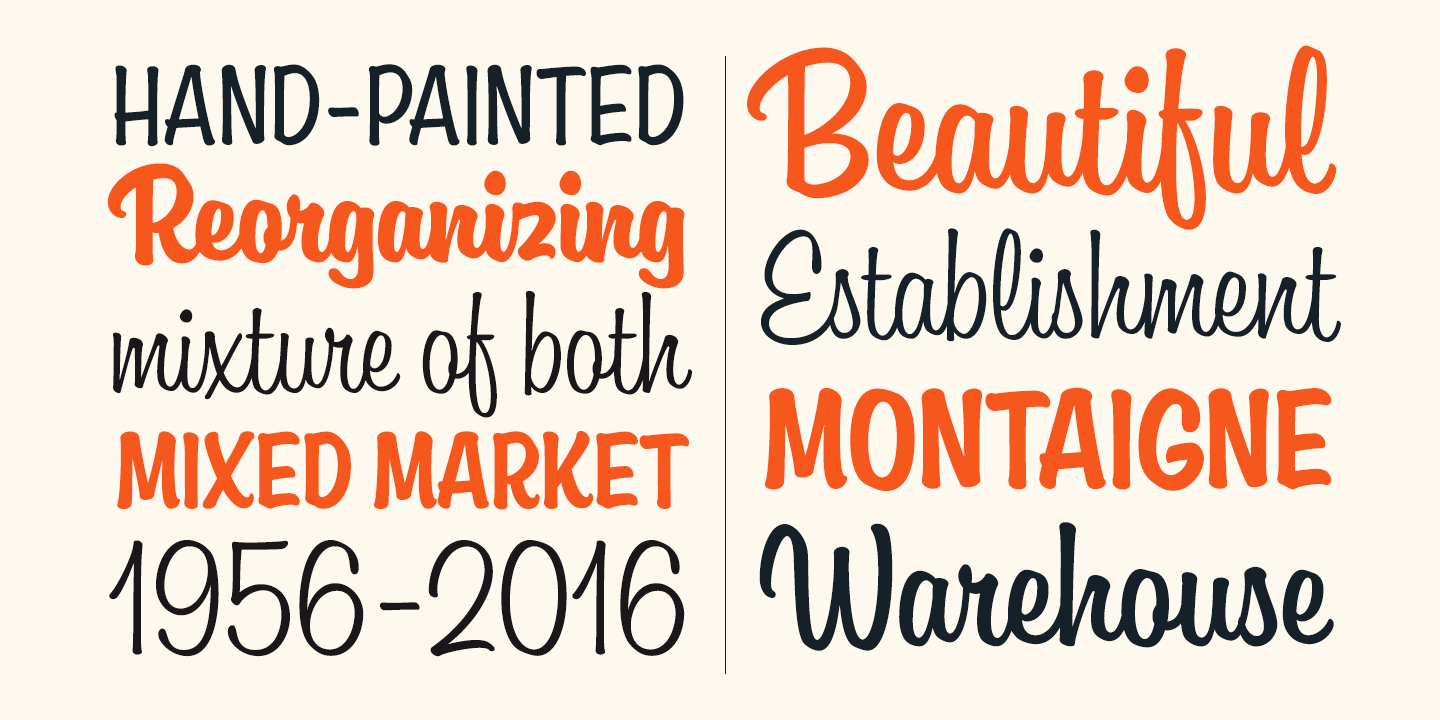 Boutiera Font Poster #1