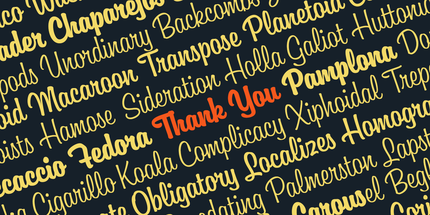 Boutiera Font Poster #1