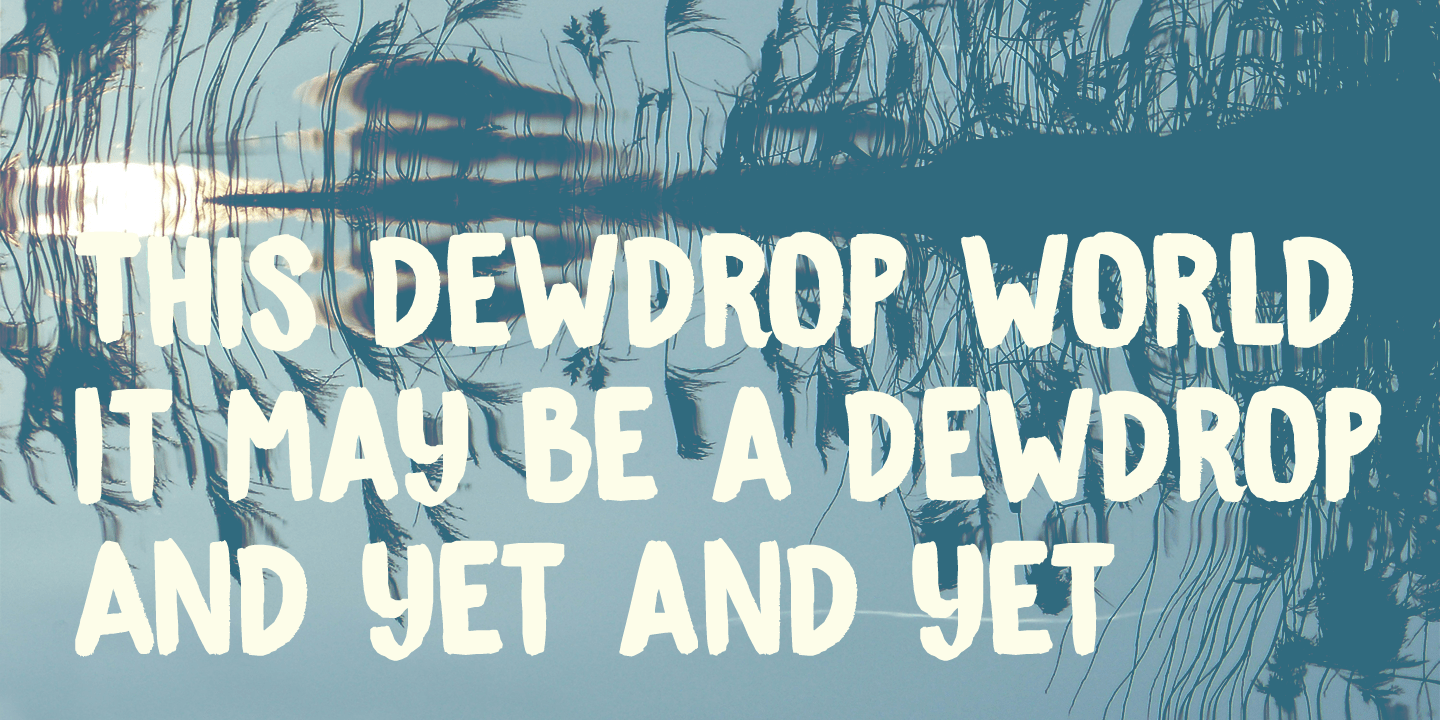 Bygone Font Poster #1