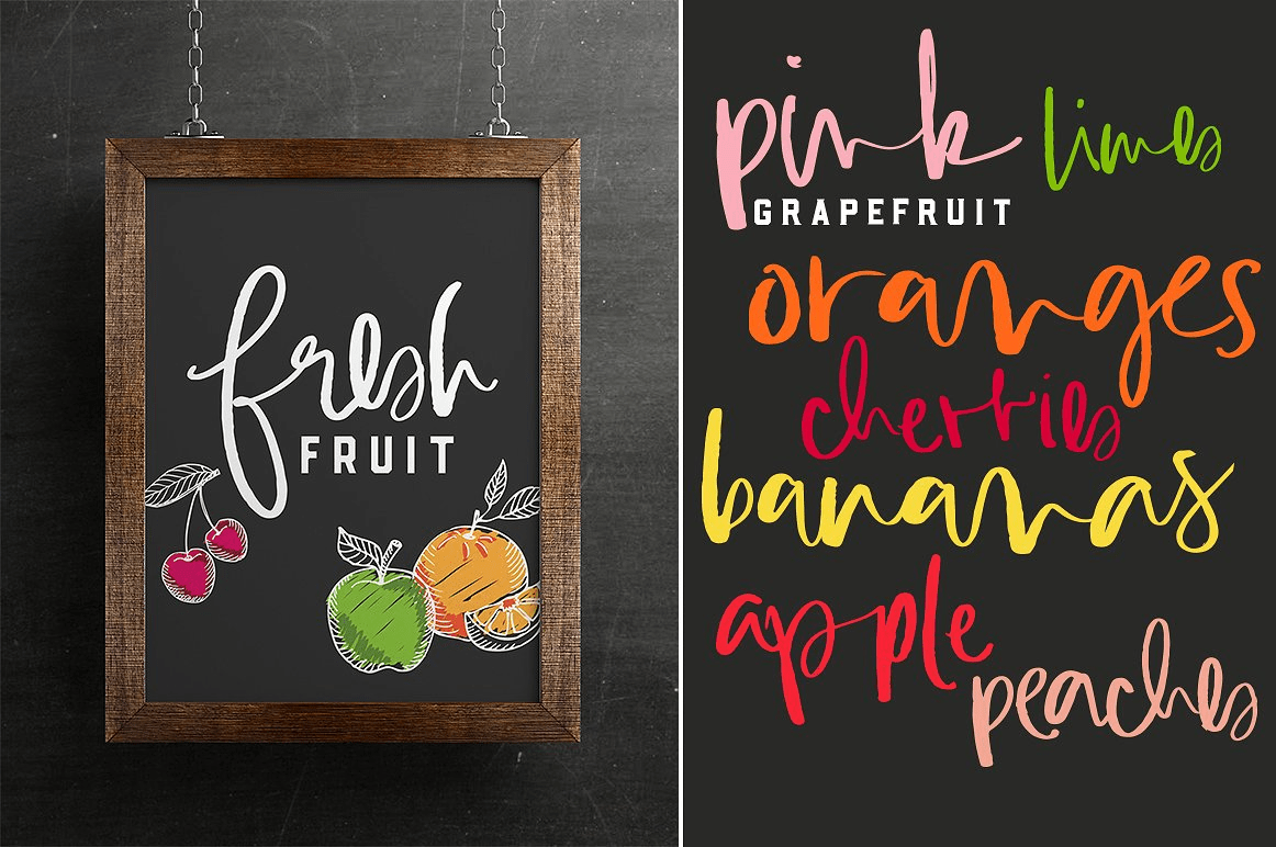 Begrime Font Poster #3