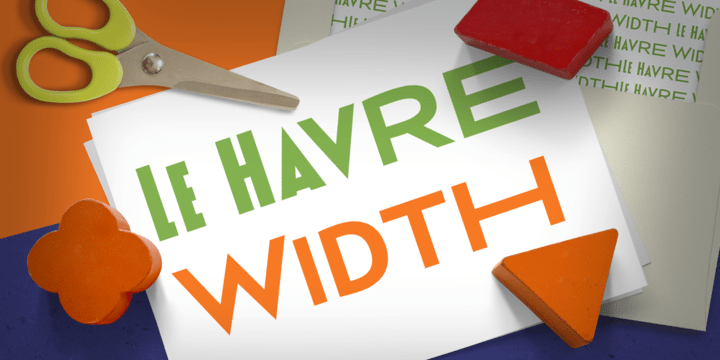 Le Havre Width Poster