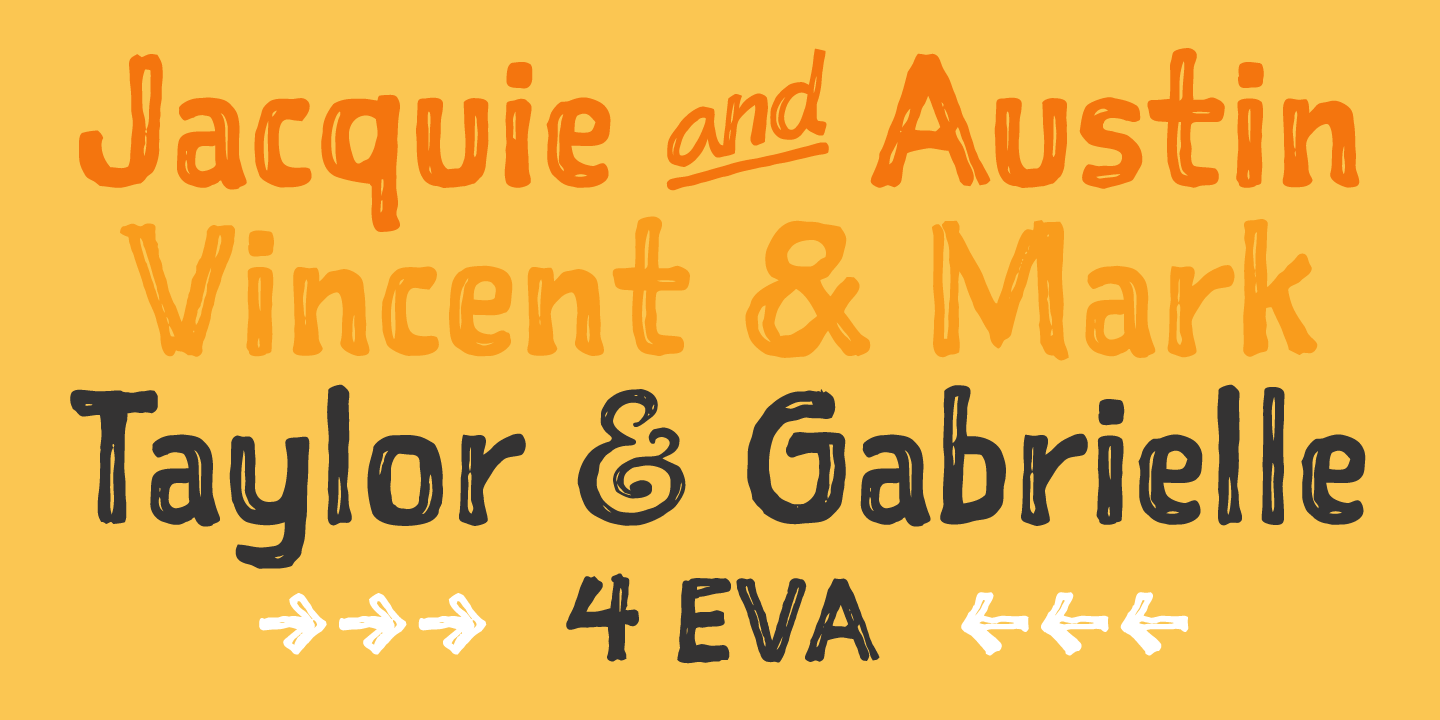 Sketchnote Font Poster #1