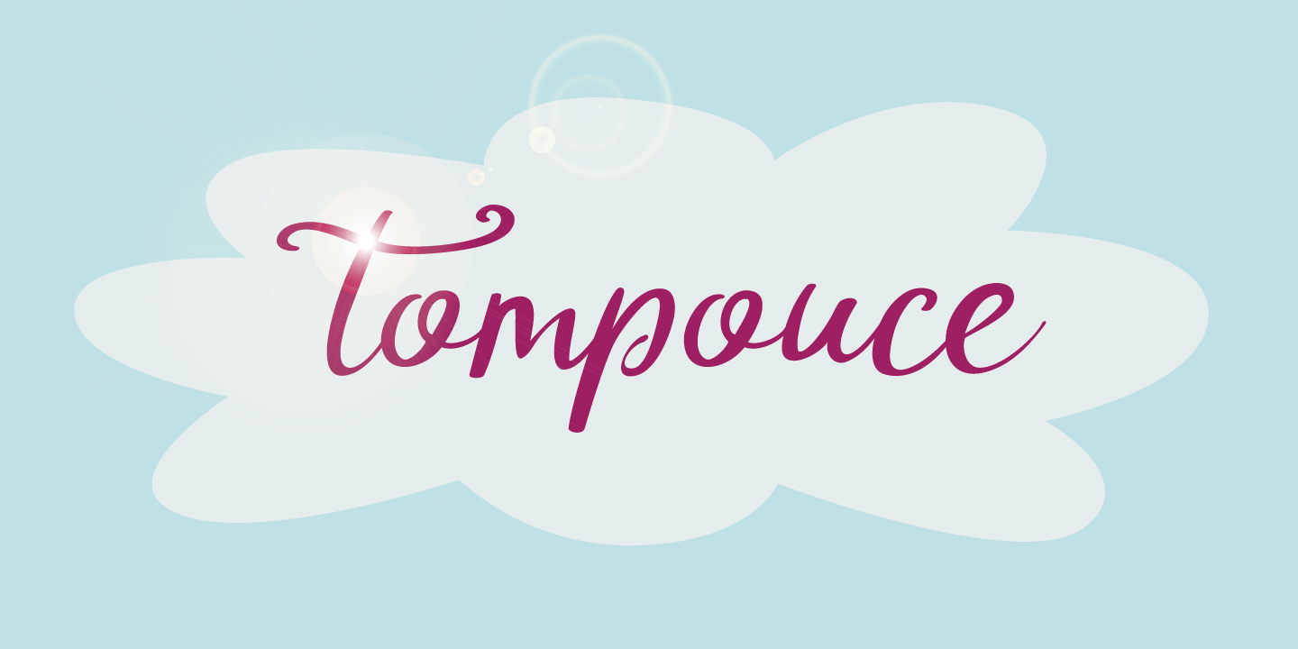 Tompouce Font Poster #1