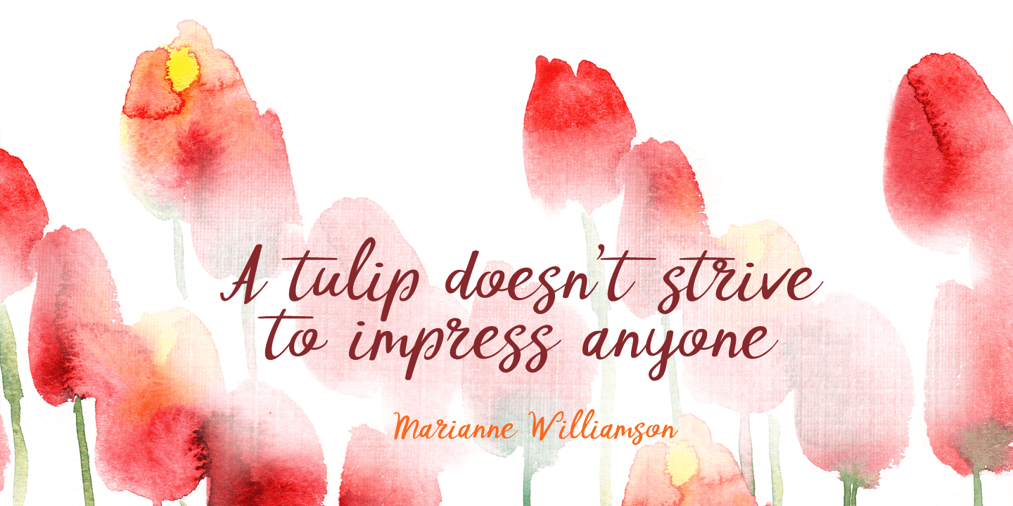 Tompouce Font Poster #1