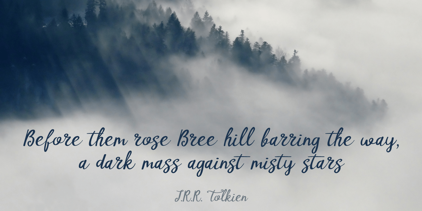 Tompouce Font Poster #1