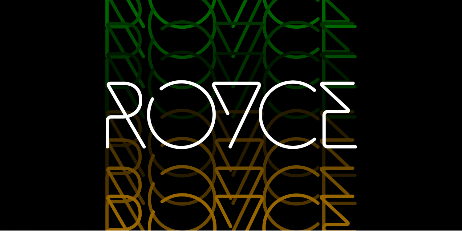 Royce Font Poster #1