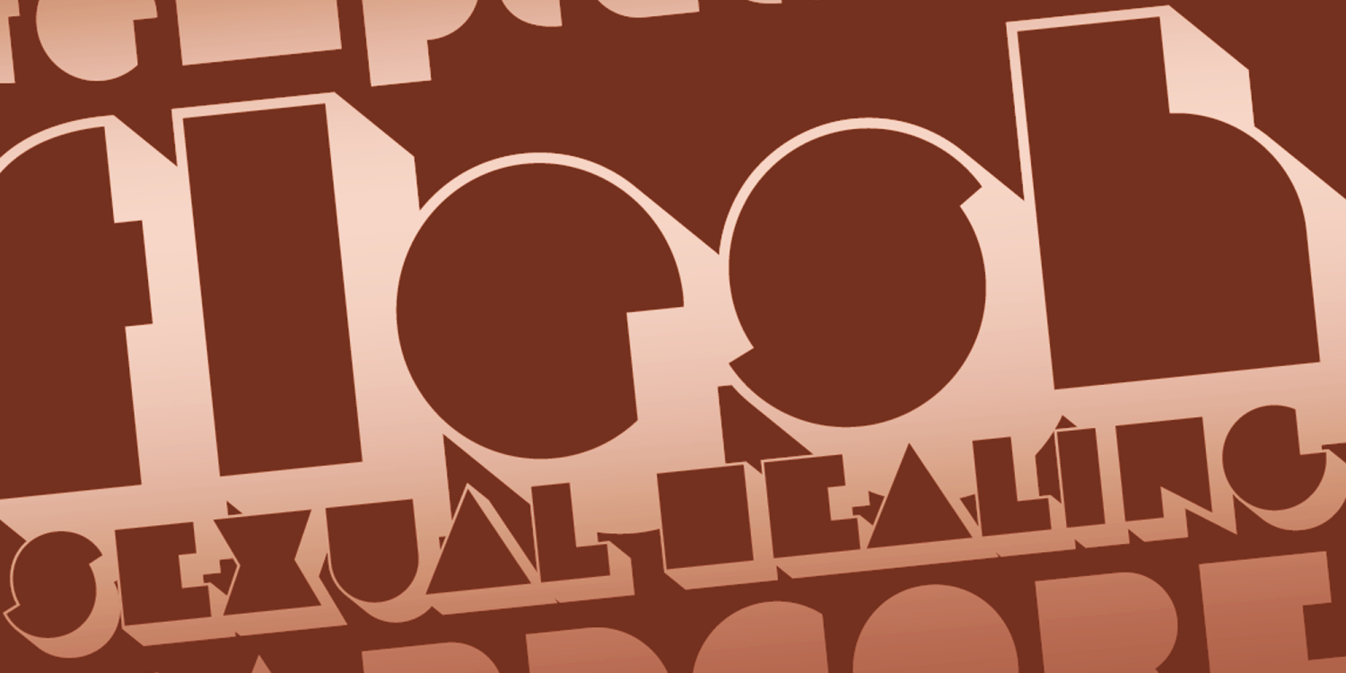 Nudity Font Poster #1