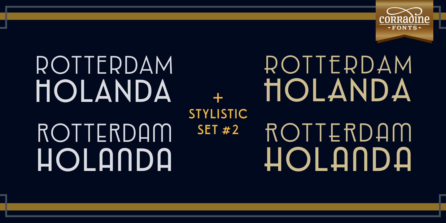 Emblema Font Poster #1