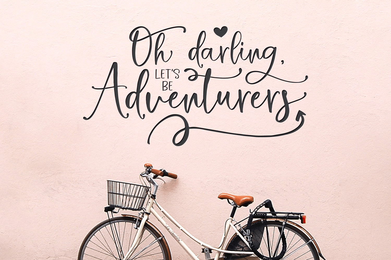 Hey Bombshell Font Poster #1