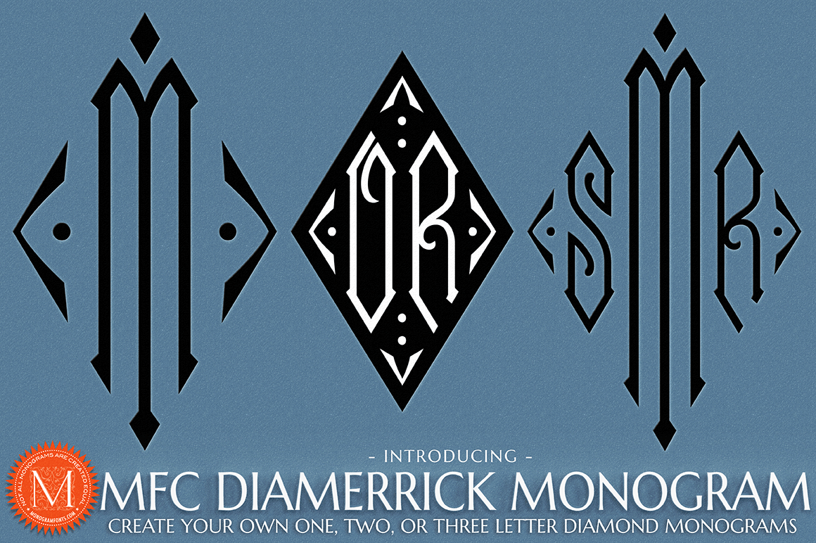 MFC Diamerrick Monograms Poster